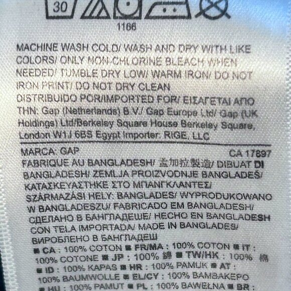 GAP Men's 1969 Standard Straight Blue Jeans 32x30 | Y2K | Preppy 100% Cotton - Picture 6 of 11